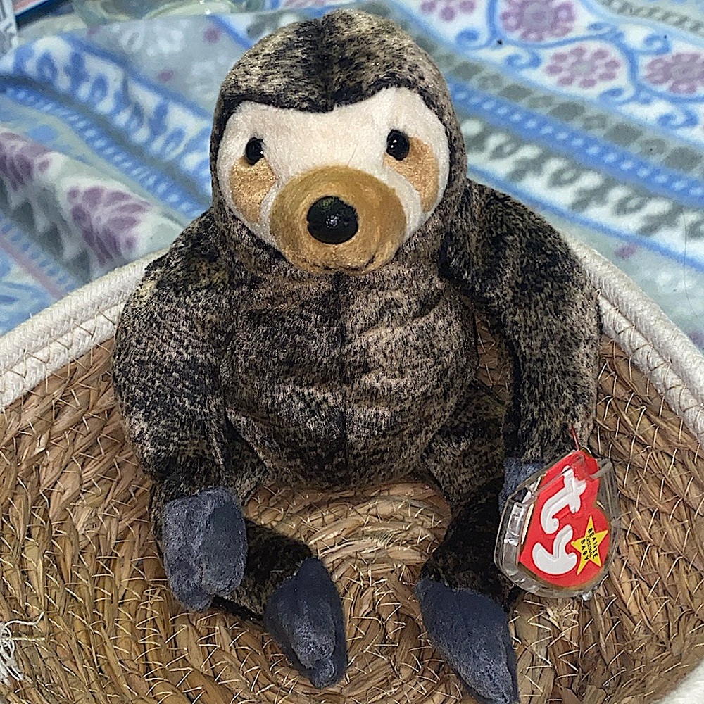 TY Beanie Baby (Original) | Slowpoke the Sloth 🦥 Great Vintage condition